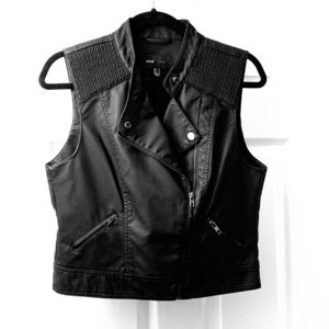 NWOT Super soft faux leather vest